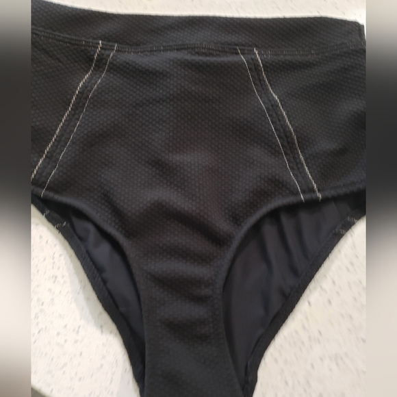 New Suboo Kaia Ruffle High Waisted Bikini Top M/Bottom L - Picture 6 of 11